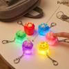 Cute Glowing Cat Paw Keychain Press Activated Light 6 Vibrant Colors Creative Pendant for Backpack Valentine's Day Small Gift