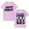 Harajuku Graphic Print Heated Rivalry Shane Hollander Ilya Rozanov Hollanov 2481 Fashion T Shirt Mens Women Casual Pop Top