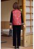 2026 Chinese Embroidered Vest Three-Piece Set for Mature Women - Elegant National Style Spring Outfit