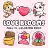 Educational Coloring Book Cartoon Doodles Book Cute Paperback  for Adults And Teens