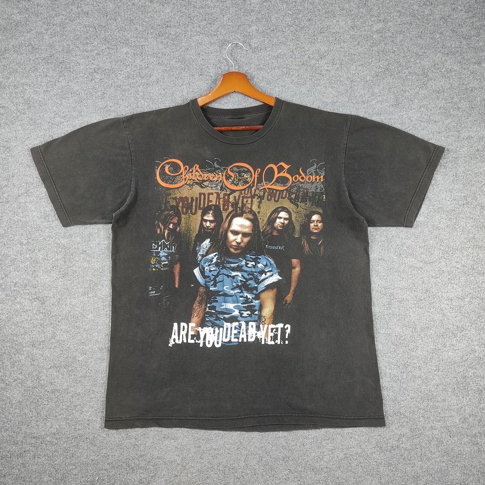 Reprinted 90s Children Of Bodom VTG T Shirt brand new BLACK shirt TE8568 XXL