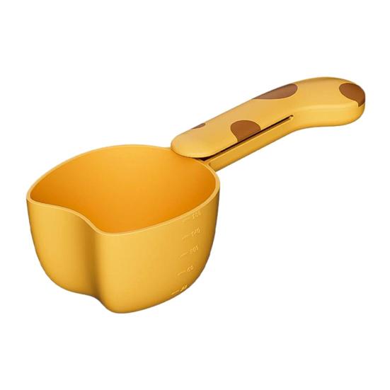 Cute Cat Rice Scoop with Scale Food Grade Measuring Spoon