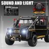 1/24 Scale Mini Auto Simulation BENZ Adenture G550 SUV 4x4 Diecast Toy Vehicles with Sound and Light, Gift for Boys