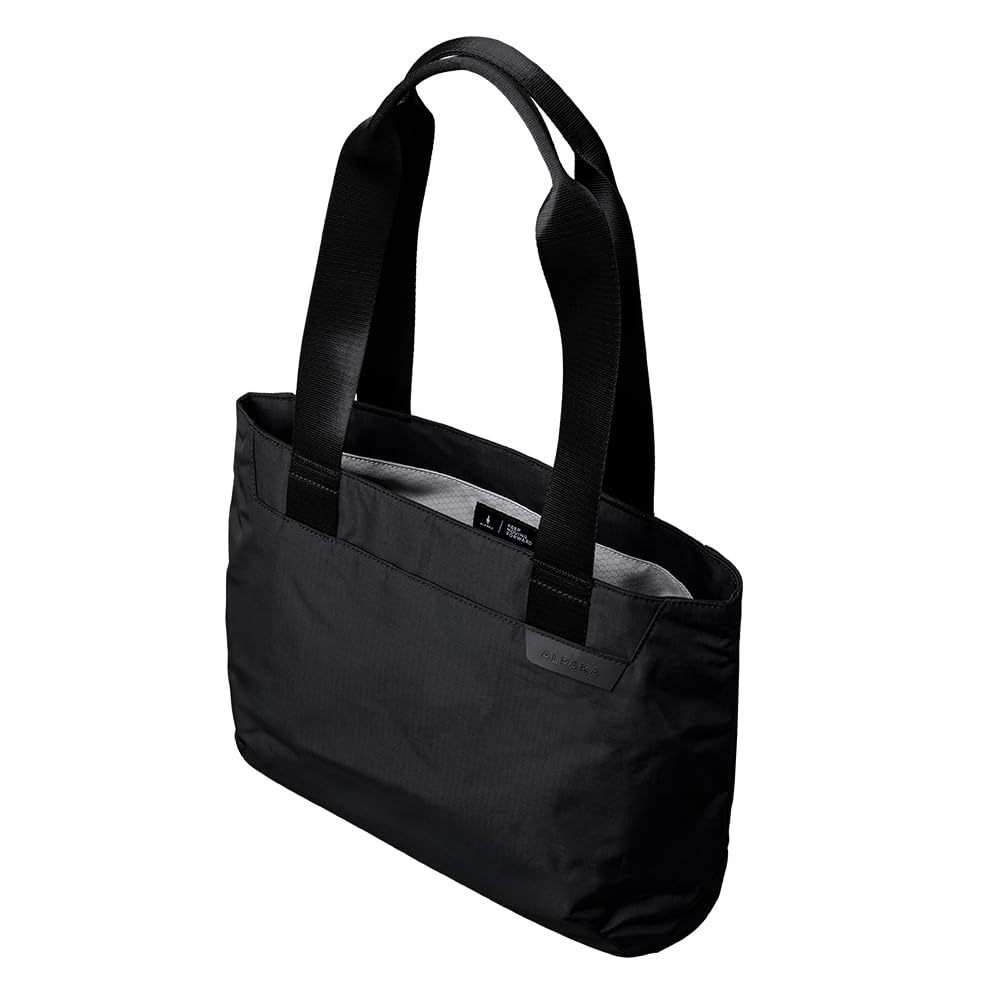 

Сумка-тоут ELEMENTS TOTE размера S из альпаки, эко-сумка для поездок на работу и обратно, для бизнеса, водонепроницаемая, стильная, простая [ALPAKA] (черный)