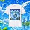 Maglietta Frutiger Aero Retro Internet, T-Shirt Grafica Y2K Webcore Cyber Estetica, Maglietta Unisex in Cotone Design Acquatico Futuristico