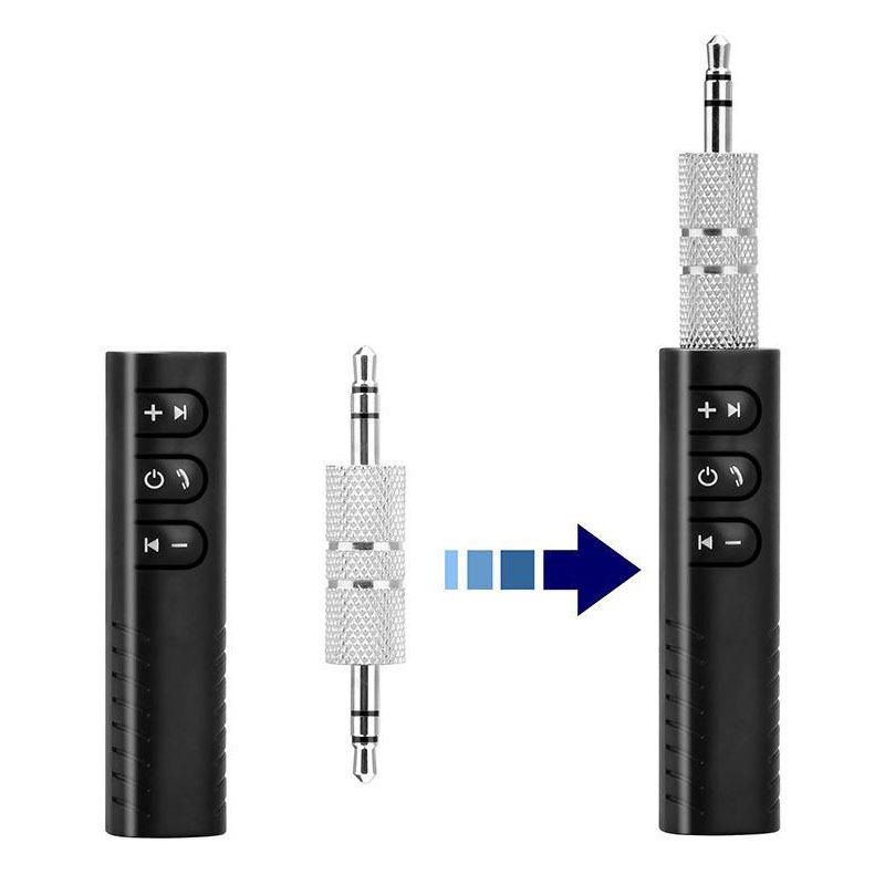 Lavalier 3.5mm Bluetooth Adapter Car Bluetooth Hands-Free Audio Receiver 450 Wireless Car Receiver