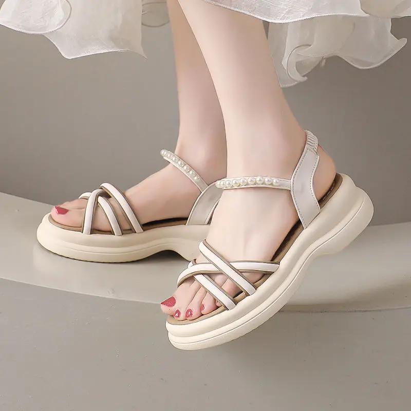 Open Toe Outdoor Women's Sandals New Breathable Fashion Shoe Designer Summer Ladies Shoes Sale Anti Slip Hot Luxury Sandal Sales