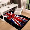 British Flag Artwork Area Rug Office rug, Chair Rug, Decor Carpet Livingroom bedroom Mat, Large Size Fan gifts Christmas gifts