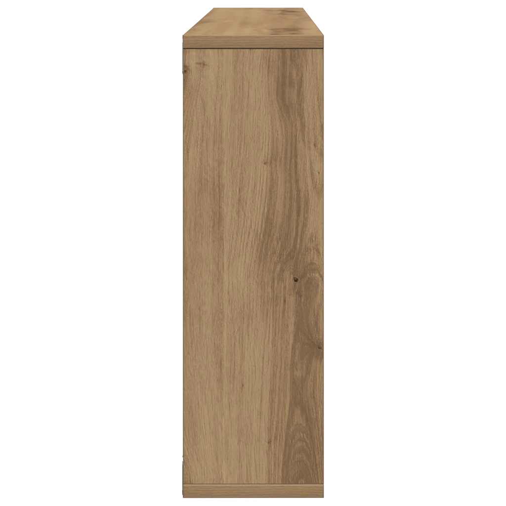 Wall Shelf Artisan Oak 85 x 16 x 52.5 cm Engineered Wood
