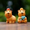 Capybara Resin Decor Figurine With Sensory And Handeye Coordination Skills For Kids And Collectors