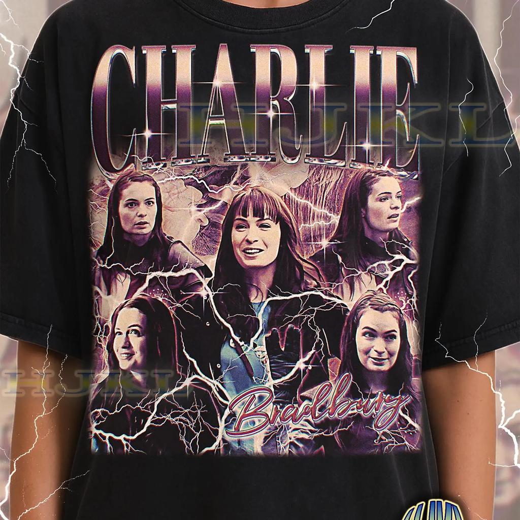 Charlie Bradbury T Shirt Vintage Tv Character Nerd Hero Star Performer 90s Retro Throwback Sweater Vintage