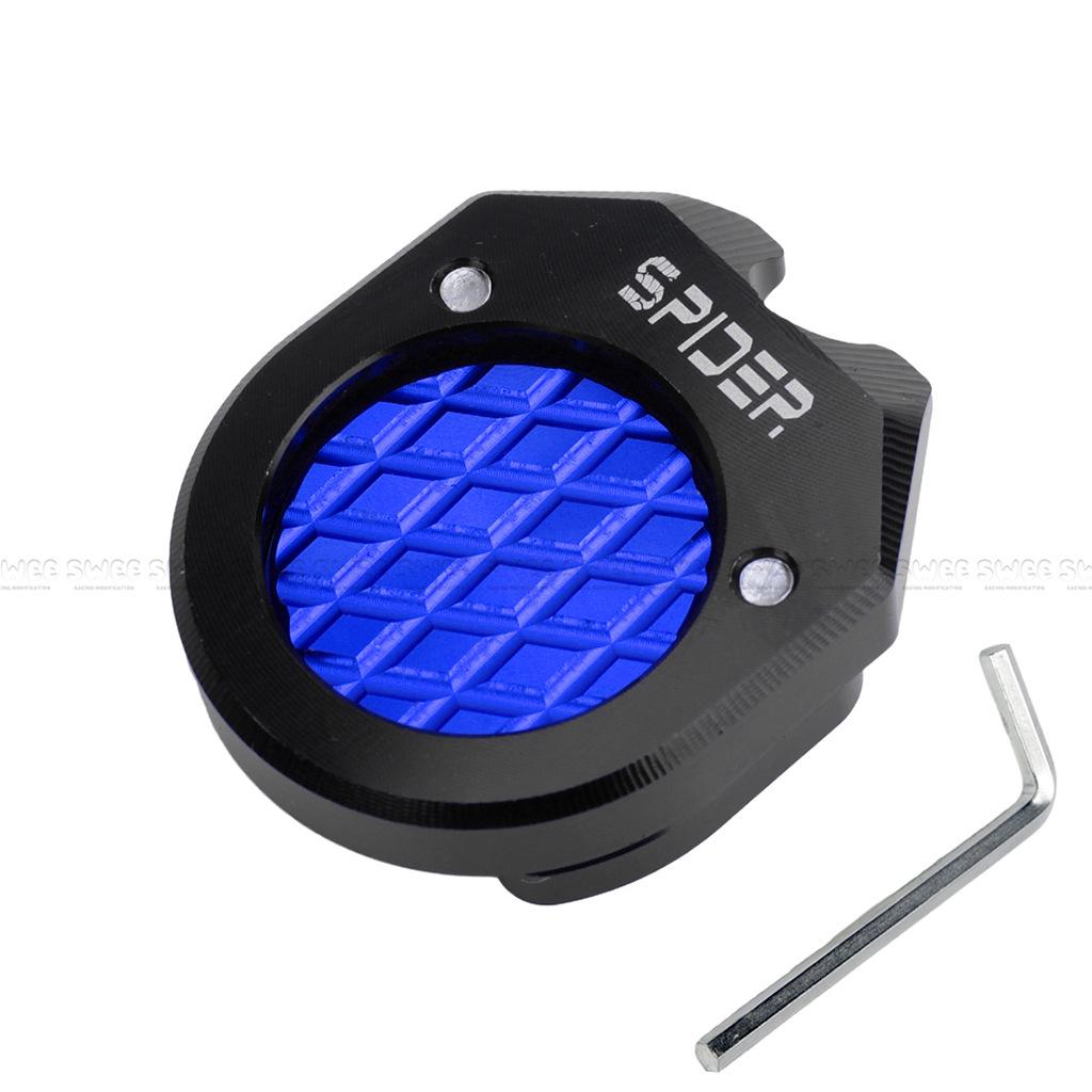 

For nmax 155 accessories for YAMAHA NMAX155 NVX155 XMAX300Motorcycle accessories Side Stand Enlarger Kickstand Enlarge Plate Pad синий