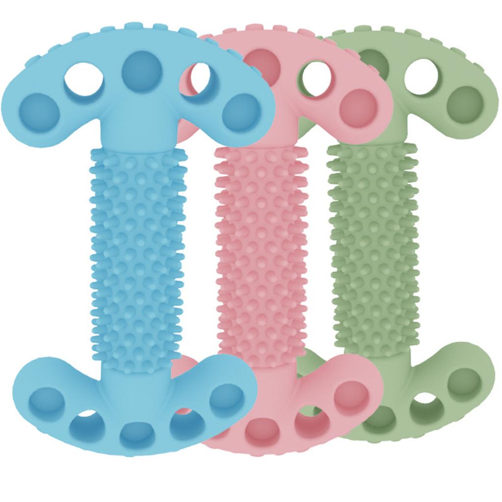 Brinquedos de mastigação para cães Quebra-cabeças de limpeza de dentes Ossos de cachorro resistentes para dentição Brinquedos