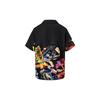 Li Ning Shirts Men's Black Cuban Collar Moderate Shirt ASHT475-2