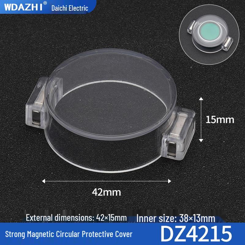 Dazhi Electric Magnetic Emergency Stop Button Cover: Dustproof, Transparent, Customizable.