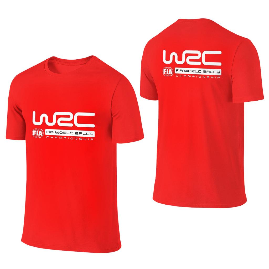 100 Cotton World Rally Championship Wrc Tshirt Unisexs Double Sided T Shirt Unisex Crew Neck Summer Shirts Tops S6xl