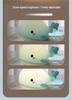 Whale Silicone Night Light: USB Rechargeable Tap Light for Kids' Bedroom - Perfect Sleep Companion and Birthday Gift