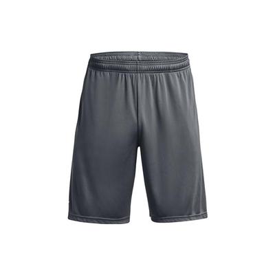 Letter Print Elastic Waist Training Shorts Men Bottoms Grey 1376943-012