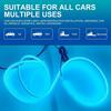 Car Universal Engine Hood Guide Decorative Light Bar 150cm Flexible DRL LED Strip Daytime Running Light Waterproof LED