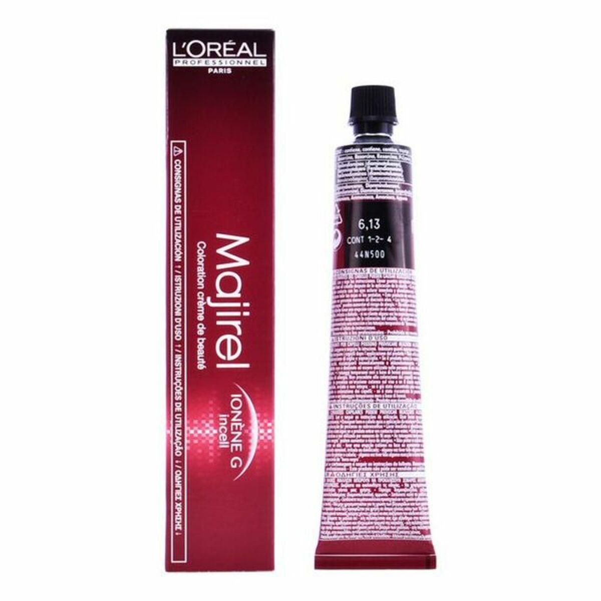 

Majirel Permanent Cream Color N6.13 L Oreal Professionnel Paris 2011 (50 ml) No. 6.13 50 ml