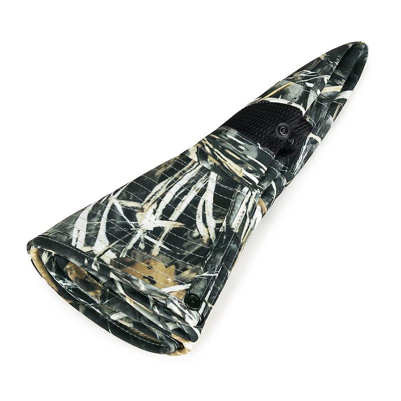 Northwood Leaf Camouflage Bucket Hats Outdoor Mountaineering Withered Wood Jungle Hat Sunscreen Sunshade Large Eaves Breathable Fishing Hats