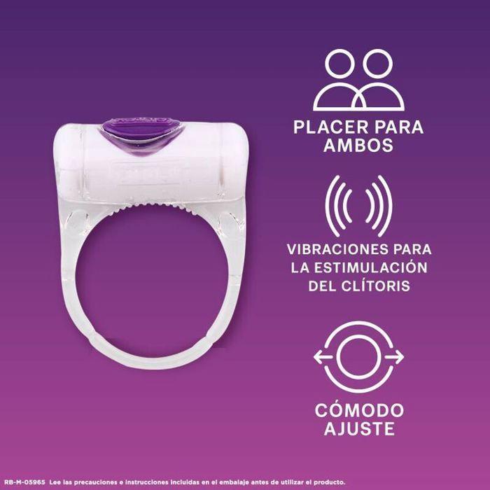Anneau vibrant - Durex - Intense Orgasmic Ring Vibe - Noir - Vibration - Pour adultes