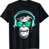 Affe DJ mit Kopfhörern und Sonnenbrille Geschenkidee T-Shirt
