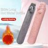 NEW 76*10cm Extra Long Hot Water Bottles Bag Leak-Proof Hot Water Filling Plush Winter Electric-Free Bed Heater Hand Foot Warmer