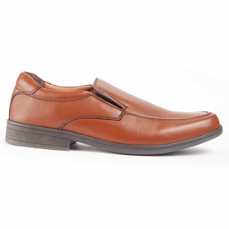 Mocasín De Piel Para Hombre.  Purapiel  Confore8  100612