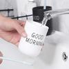 Hot Sale Couple Toothbrush Washing Mouth Cups Plastic Home Hotel Tooth Brush Holder Bathroom Accessories Mouthwash Storage