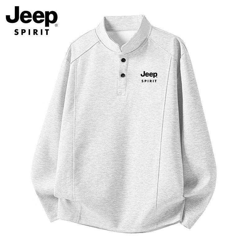 Jeep Spirit Men s Long Sleeve Henley T-Shirt XL