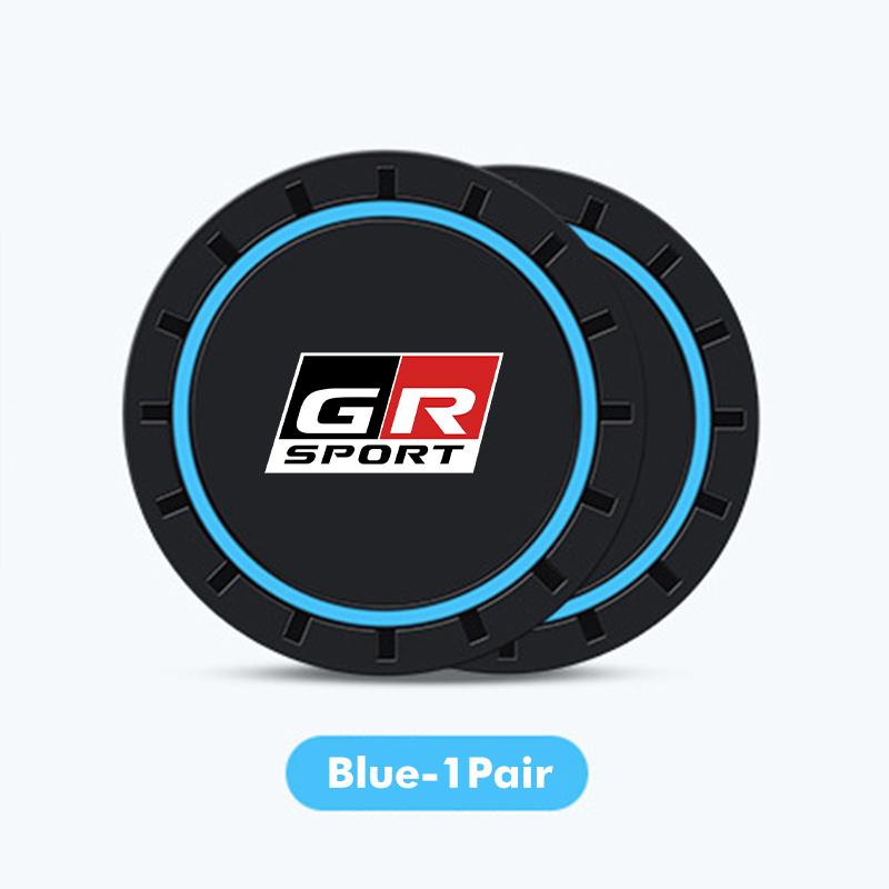 For S2 Car Waterproof Anti Slip Water Cup Mat Auto Interior Accessories chr Corolla Camry rav4 Yaris hilux prius avensis JH2