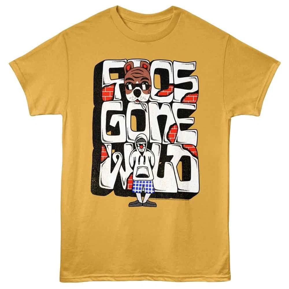 Foos Gone Wild - Dog And Brick - Unisex Short Sleeve Children s T-shirt - Ginger 100