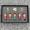 Football Figurine Set Doll Car Decoration World Cup Souvenir Euro Style
