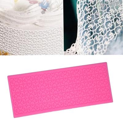 Lace Silicone Mold Cake Decoration Molds Sugar Craft Fondant Mat Cake Decorating Baking Tool Moulds Accessories Supplies