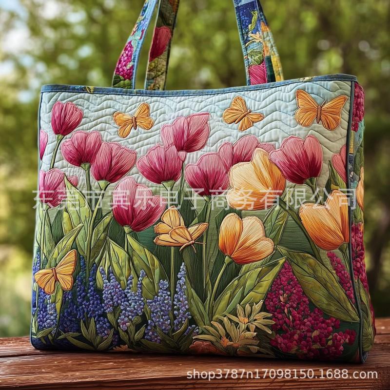 3D Printed Tote Bag Crossbody Women 600D Oxford Fabric Fashion Handbag
