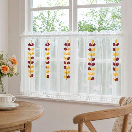 Partition Door Curtain, Soft Light Polyester Curtain, Blocking Views And Oil Fumes Curtain, Protect Privacy Drapes for Kitchen Door