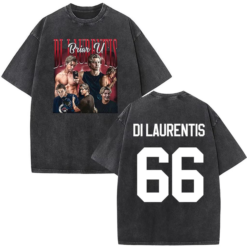 2026 Gewaschenes Vintage Off Campus TV-Serie Graham 44 T-Shirts Briar University Eishockey T-Shirt Herren Damen Vintage Top Streetwear