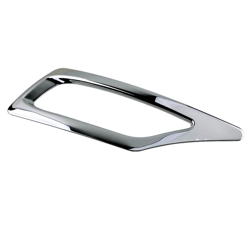 Car Front Rear Tail Bumper Fog Light Cover Lamp Trim Frame Bezel Decoration Mirror Chrome Fit for Toyota RAV4 2013 2014 2015