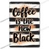 Retro Coffee Metal Tin Sign Vintage Wall Art Decor Grinder Decorative Kitchen Dining Room Home Decor Gift Idea