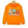 2026 New Toca Boca HAPPY BIRTHDAY! Hoodie for Boys Girls Kids Hoodies Cartoon Print Hoodie Children Clothing Clothes