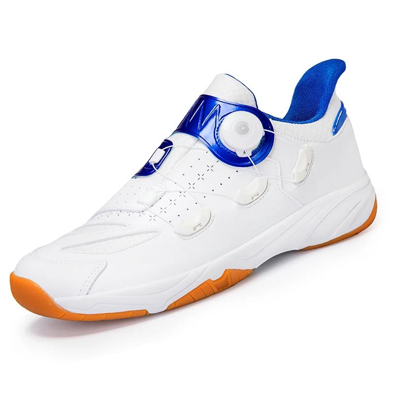 New Men Professional Badminton Shoes Lightweight Indoor Tennis Training Sneakers Volleyball Shoes Sport Sports Shoes Ping Pong