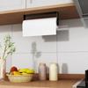 Paper Towel Holders Under Cabinet Dispenser Toilet Paper Roll Holder For Kitchen Bathroom Pantry Laundry Room Office Garage