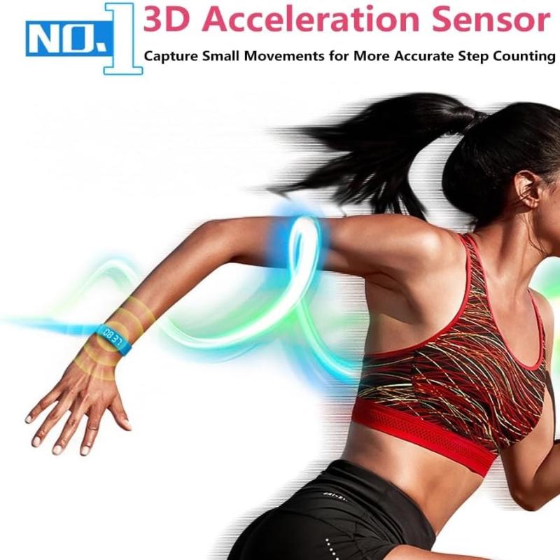 Ceas cu Alarmă Silențioasă cu Temporizator, Brățară Vibratoare Portabilă pentru Alarmă, Monitor de Activitate cu Șoc, Memento pentru Medicamente Reîncărcabil Fără a Deranja Partenerul