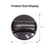 True Carbon Fiber Car Fuel Tank Cap Protective Cover For BMW X1 X2 X3 X5 X4 X6 X7 3 4 5 6 Series E46 E90 E60 F30 F10 E39 E36 F20 YF6