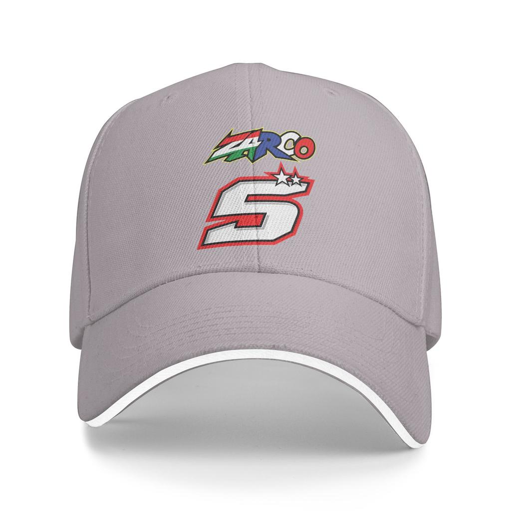 Summer 2025 No 5 Johann Zarco Moto Baseball Cap  Outdoor Gym Stylish Print Sun Hip Hop Hats Unisex-Teens High Quality Caps