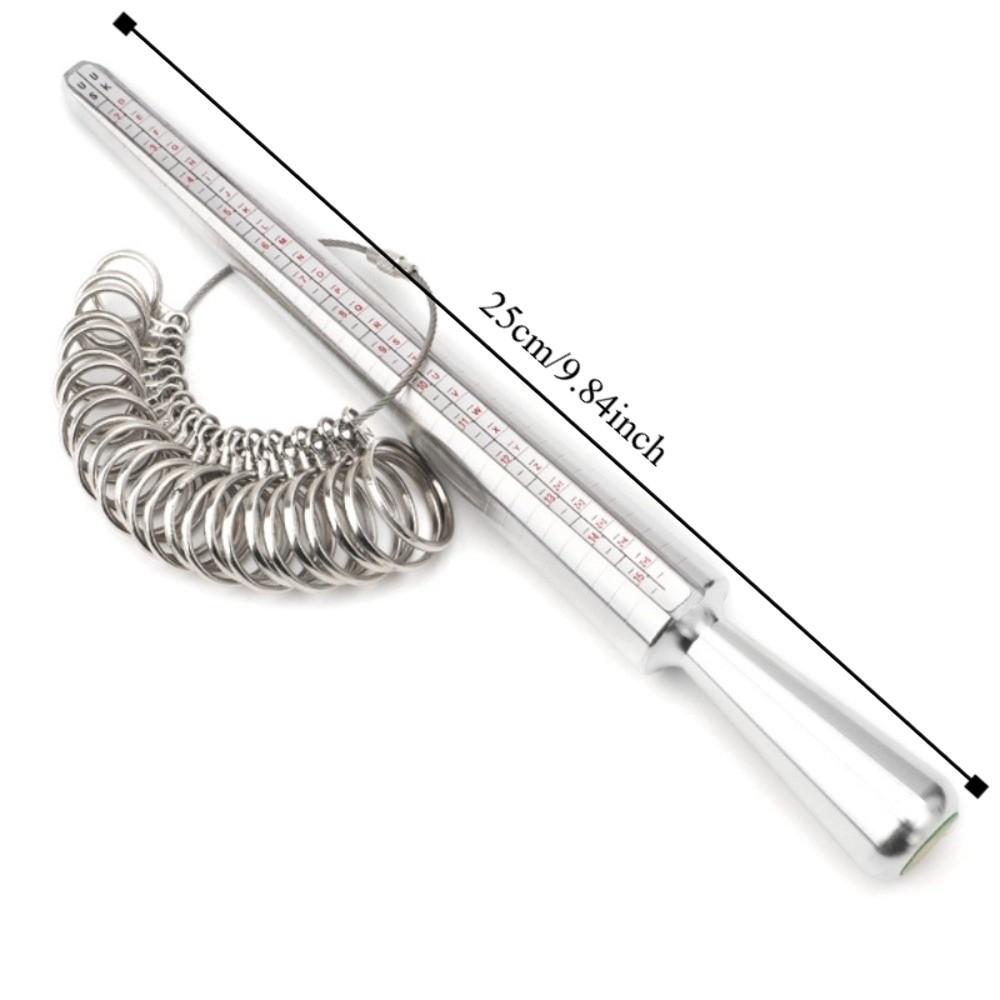 Accurate Measurement Ring Measurement Tool Finger Ring Gauge Kit  Jewelry Sizing Measuring