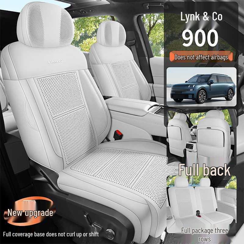 Lynk & Co 900 All-Season Breathable Suede Car Seat Cushion