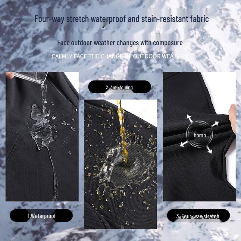 ROMON Men's Thermal Hiking & Travel Casual Pants