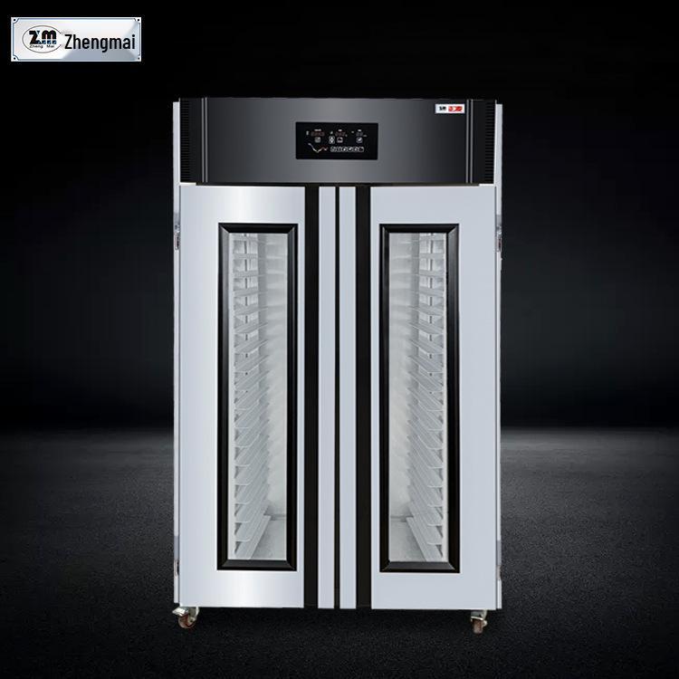 Whole Wheat Automatic Stainless Steel 36-Tray Bread Fermentation Box and Dough Proofer